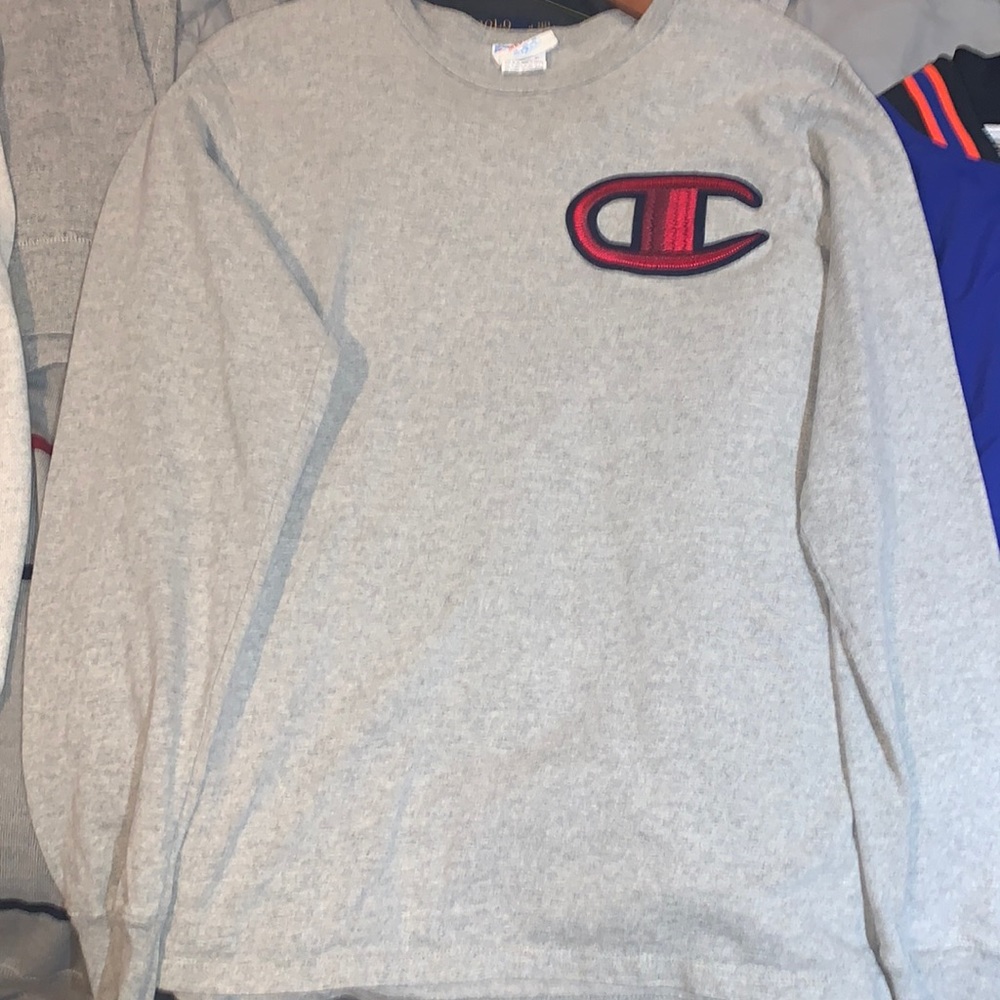 Champion C Patch Greg Long Sleeve T-Shirt